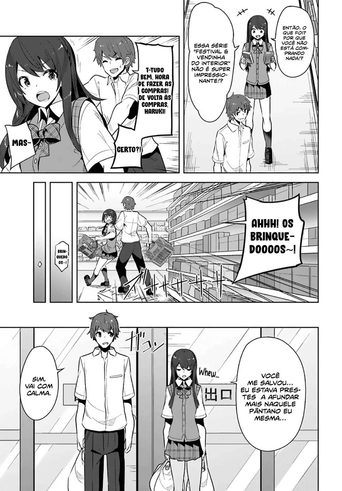 Tenkousaki no Seiso Karen na Bishoujo ga, Mukashi Danshi to Omotte Issho ni Asonda Osananajimi datta Ken capítulo 4 página 9