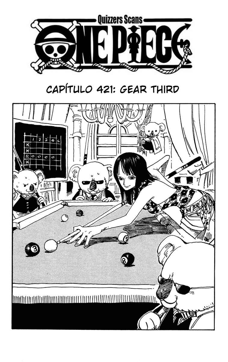 One Piece capítulo 421 página 2