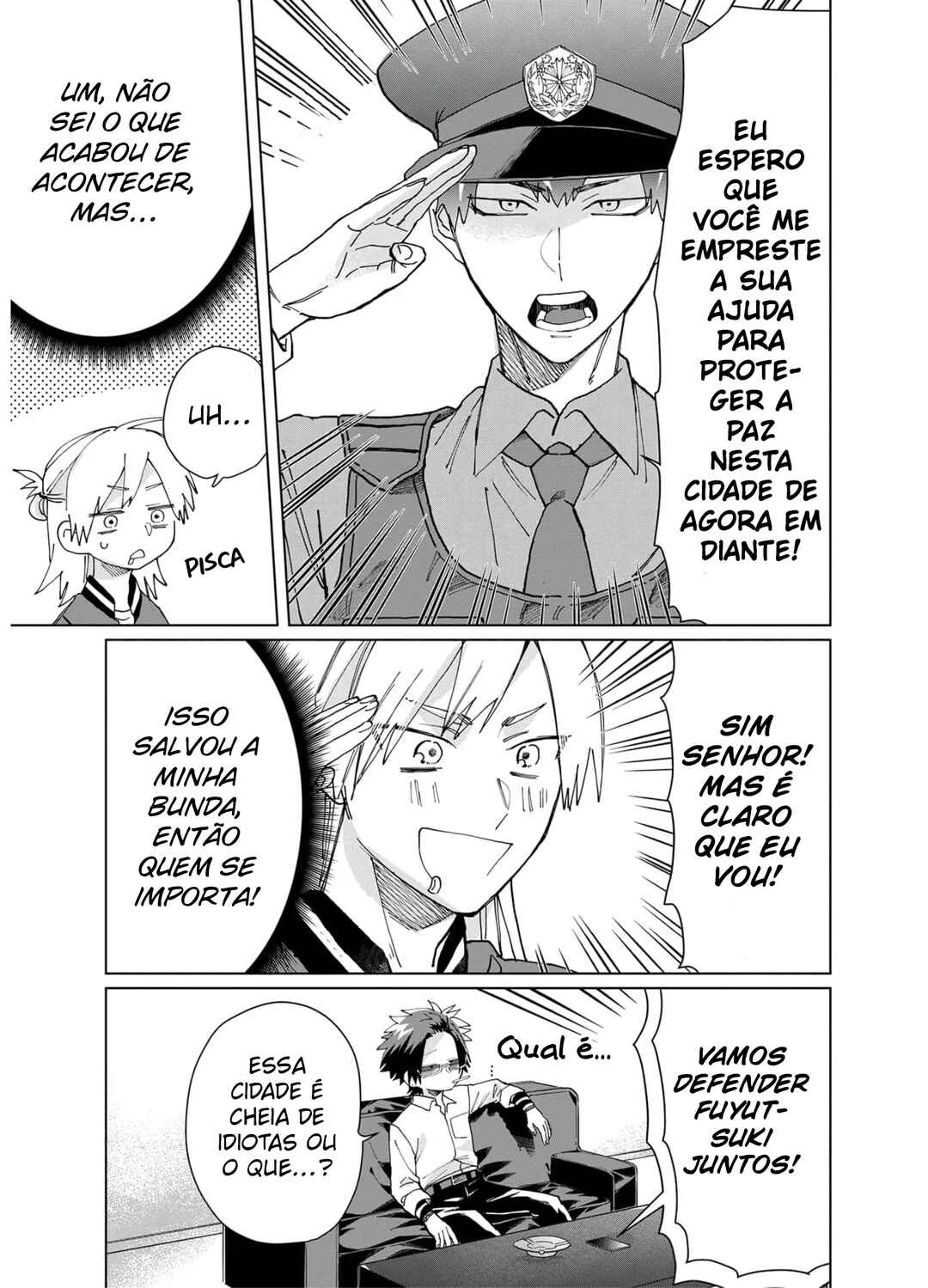 Kumichou Musume to Sewa-gakari capítulo 59 página 14