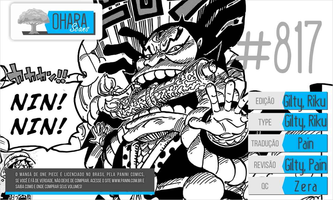 One Piece capítulo 817 página 1