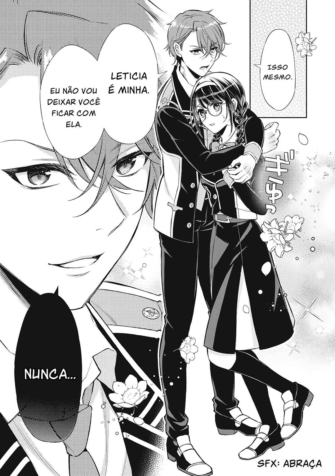 Dantoudai ni Kieta Densetsu no Akujo, Nidome no Jinsei de wa Gariben Jimi Megane ni Natte Heion wo Nozomu capítulo 1.5 página 12