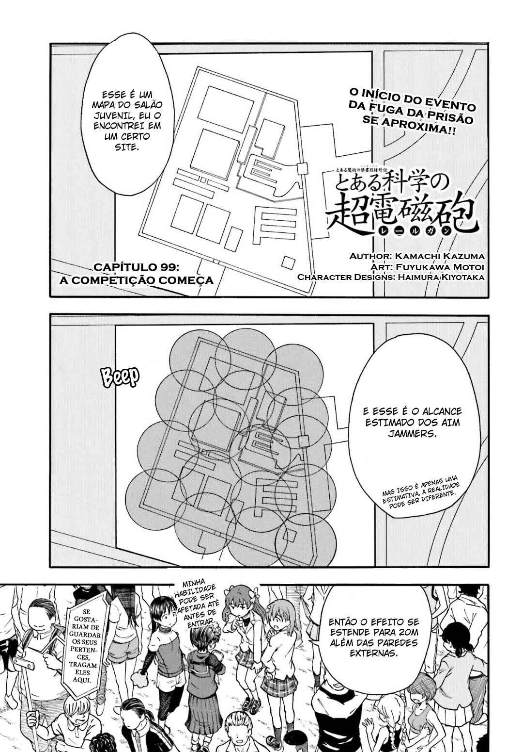 Toaru Majutsu no Index Gaiden: Toaru Kagaku no Railgun capítulo 99 página 1