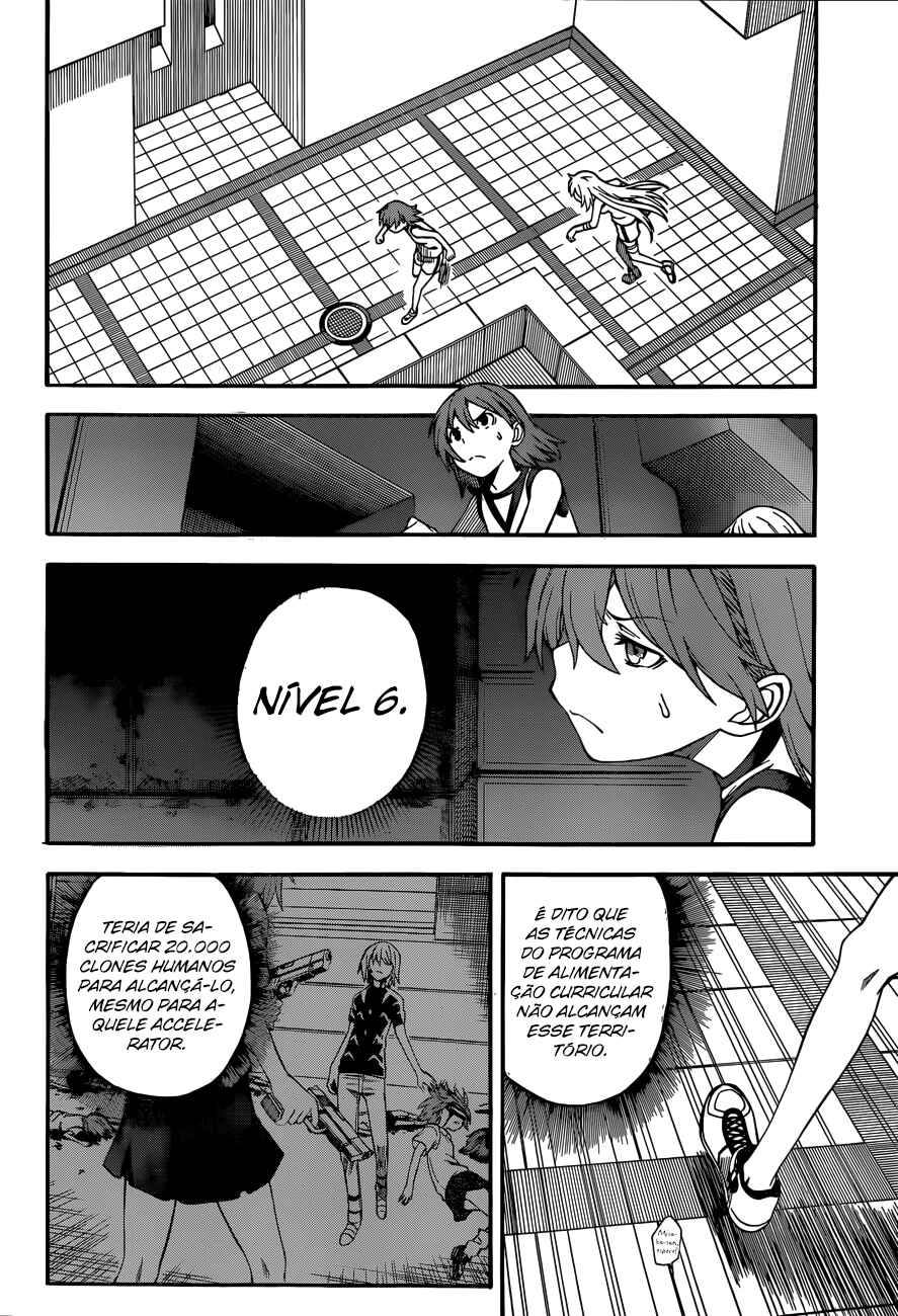 Toaru Majutsu no Index Gaiden: Toaru Kagaku no Railgun capítulo 56 página 4