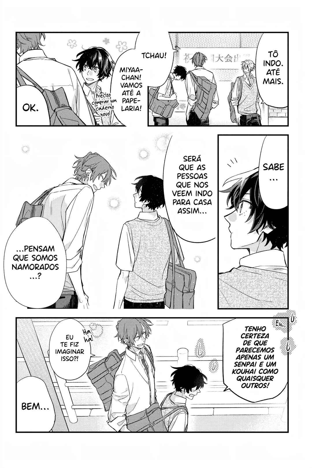 Sasaki to Miyano capítulo 21.5 página 10