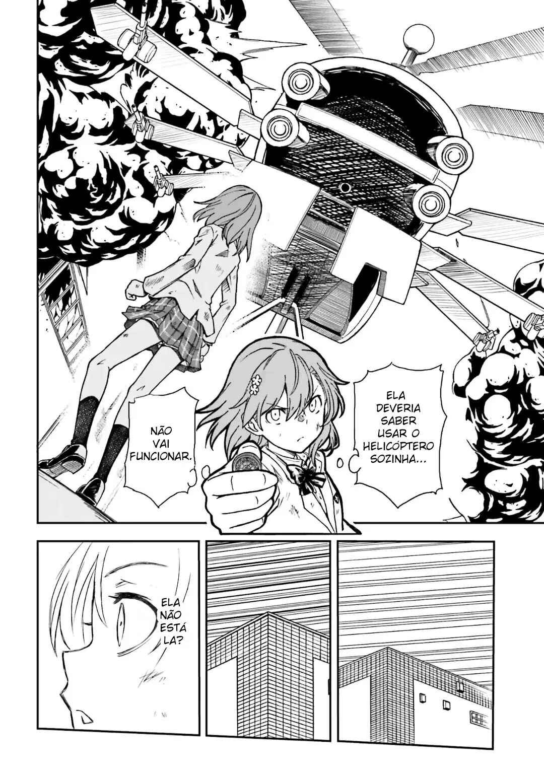 Toaru Majutsu no Index Gaiden: Toaru Kagaku no Railgun capítulo 111 página 6