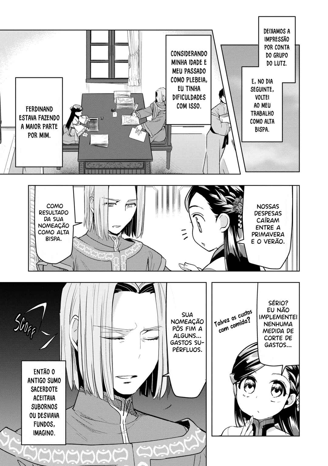 Honzuki no Gekokujou: Shisho ni Naru tame ni wa Shudan o Erandeiraremasen—Dai-3 Bu: Ryouchi ni Hon o Hirogeyou! capítulo 17 página 6