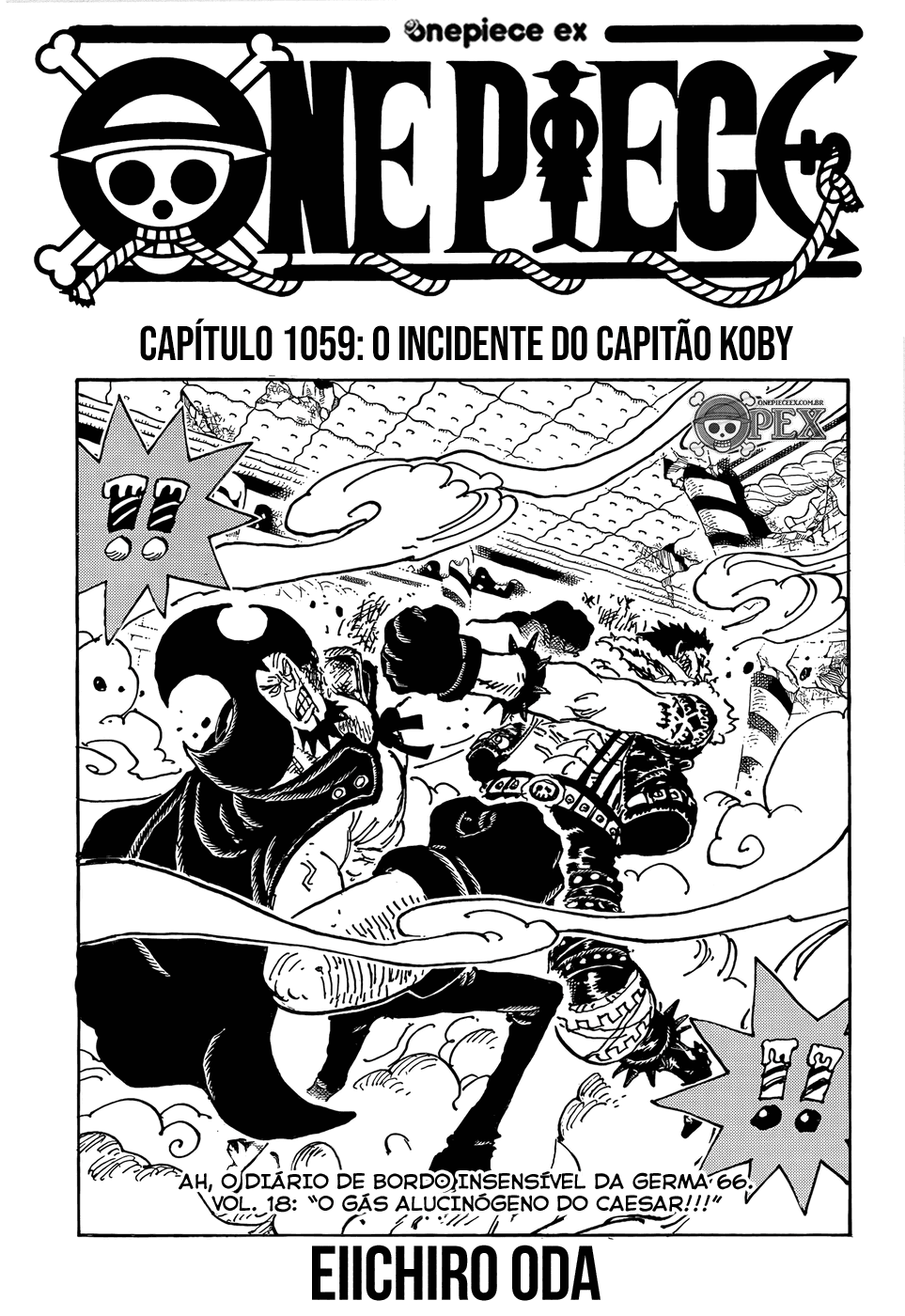 One Piece capítulo 1059 página 1