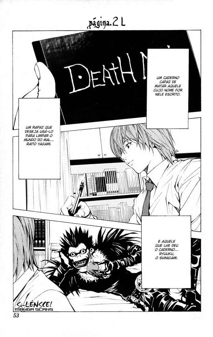 Death Note capítulo 2 página 1