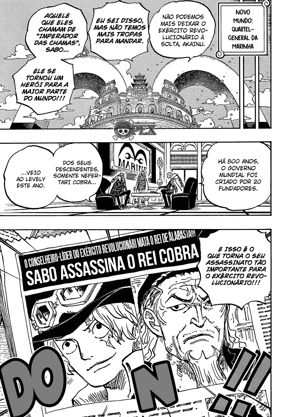 One Piece capítulo 1054 página 13