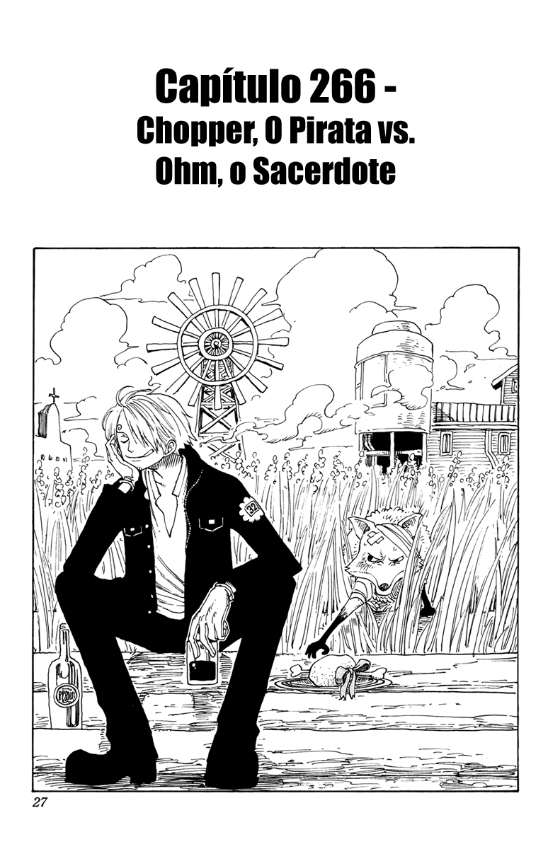 One Piece capítulo 266 página 1