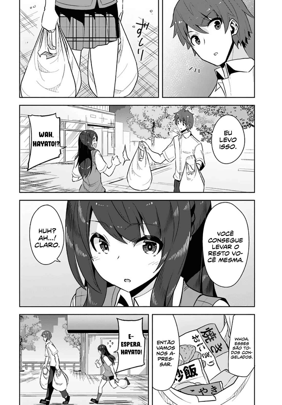 Tenkousaki no Seiso Karen na Bishoujo ga, Mukashi Danshi to Omotte Issho ni Asonda Osananajimi datta Ken capítulo 4 página 10