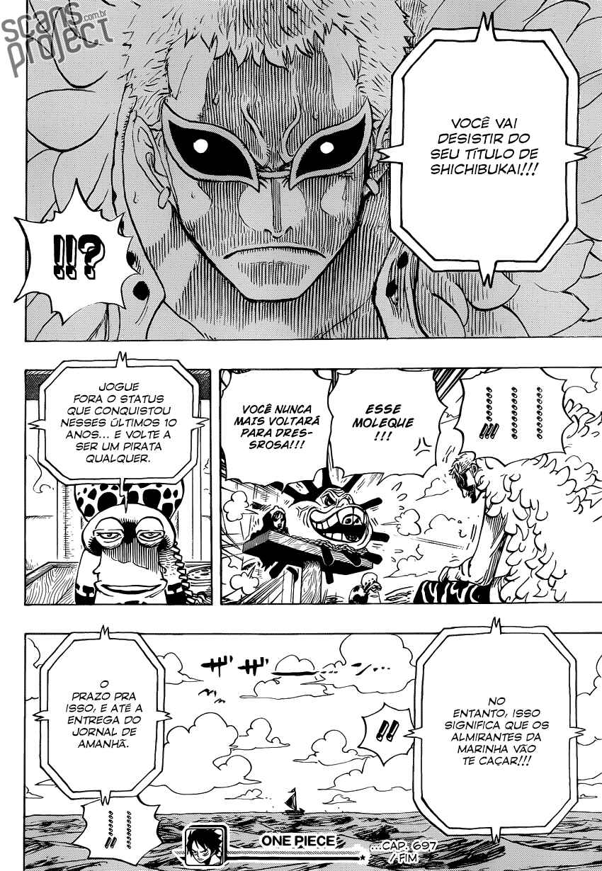 One Piece capítulo 697 página 19