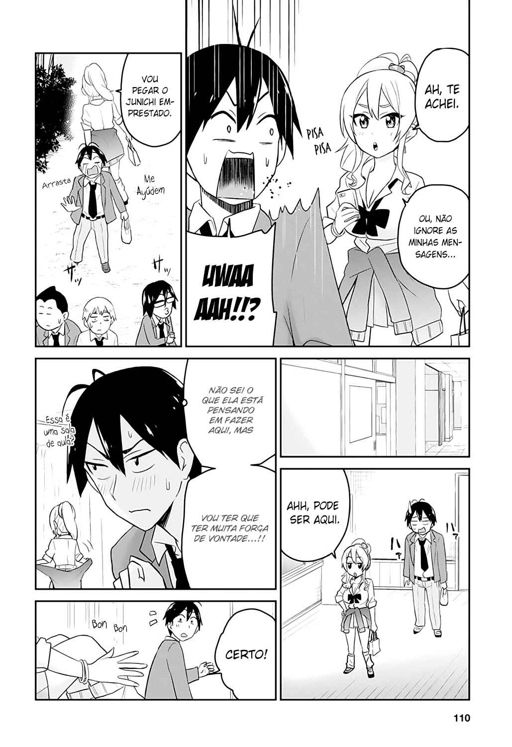 Hajimete no Gal capítulo 16 página 9