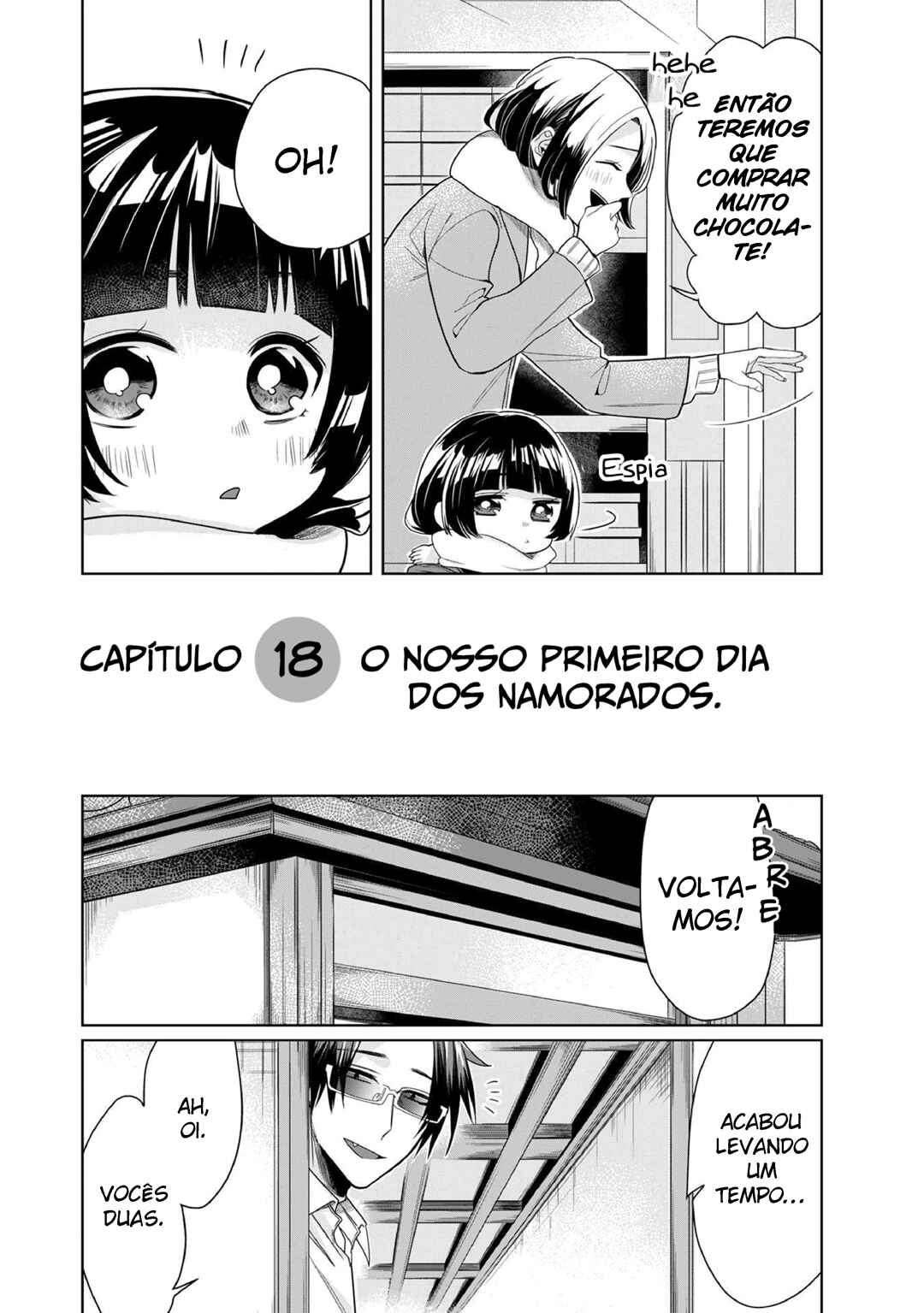 Kumichou Musume to Sewa-gakari capítulo 18 página 3