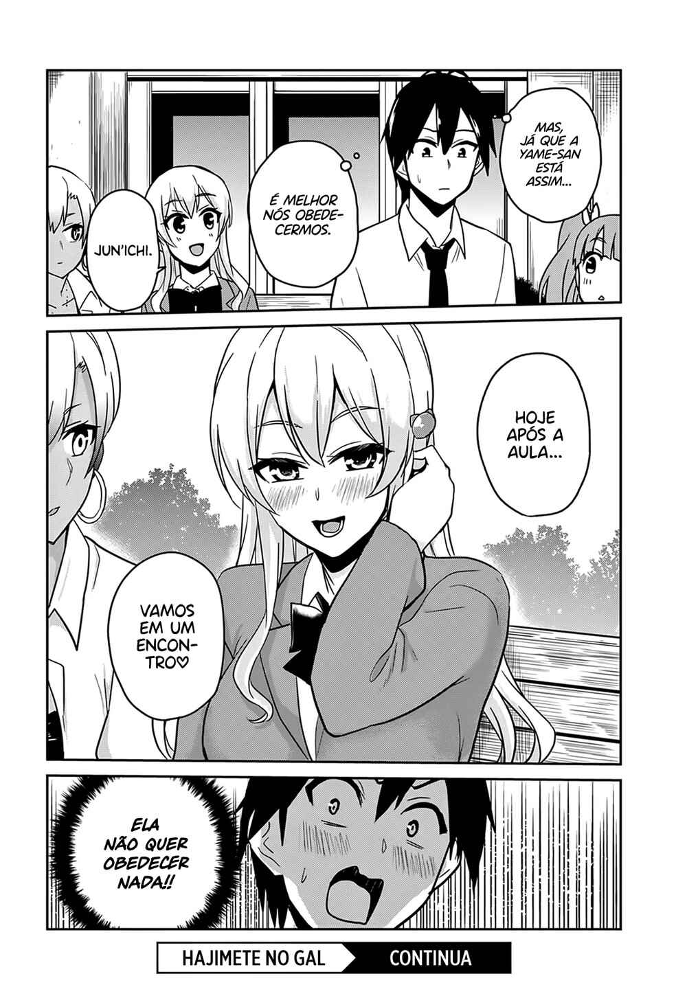 Hajimete no Gal capítulo 69 página 18