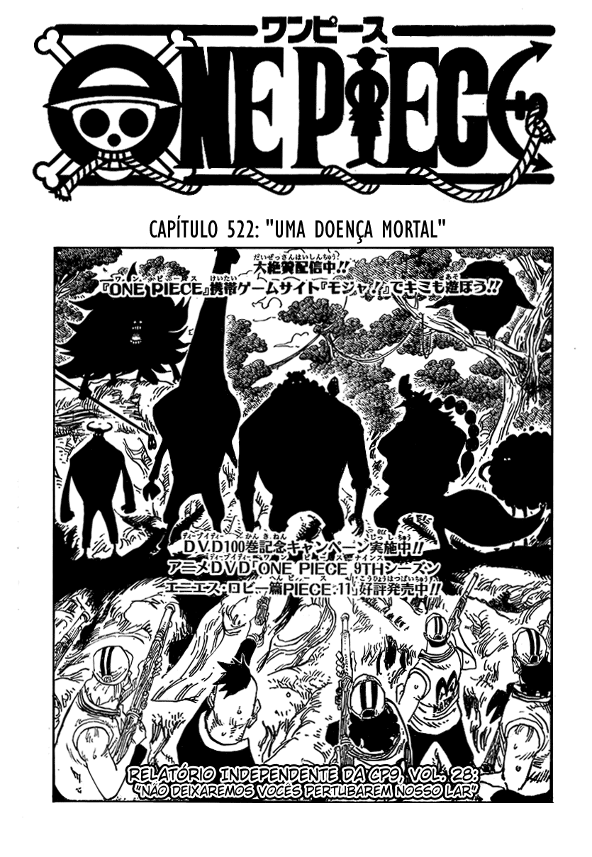 One Piece capítulo 522 página 1