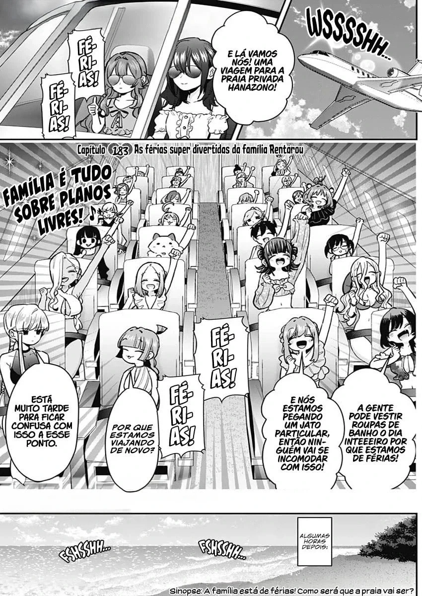 Kimi no Koto ga dai dai dai dai dai suki na 100-nin no Kanojo capítulo 183 página 2