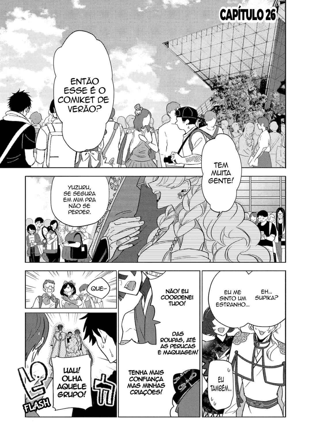 Otaku mo Koi mo Rensa Suru capítulo 26.1 página 1