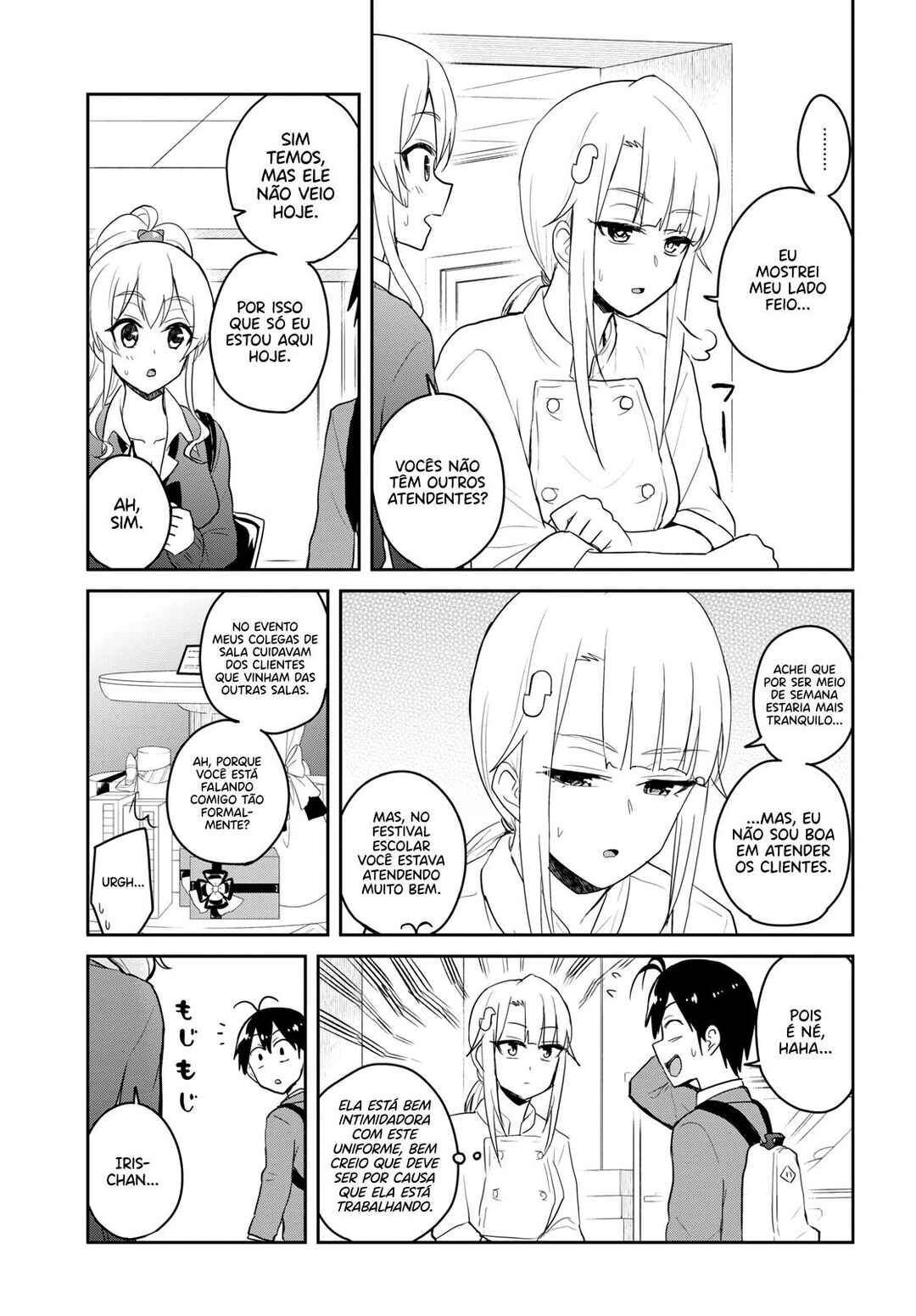 Hajimete no Gal capítulo 82 página 10