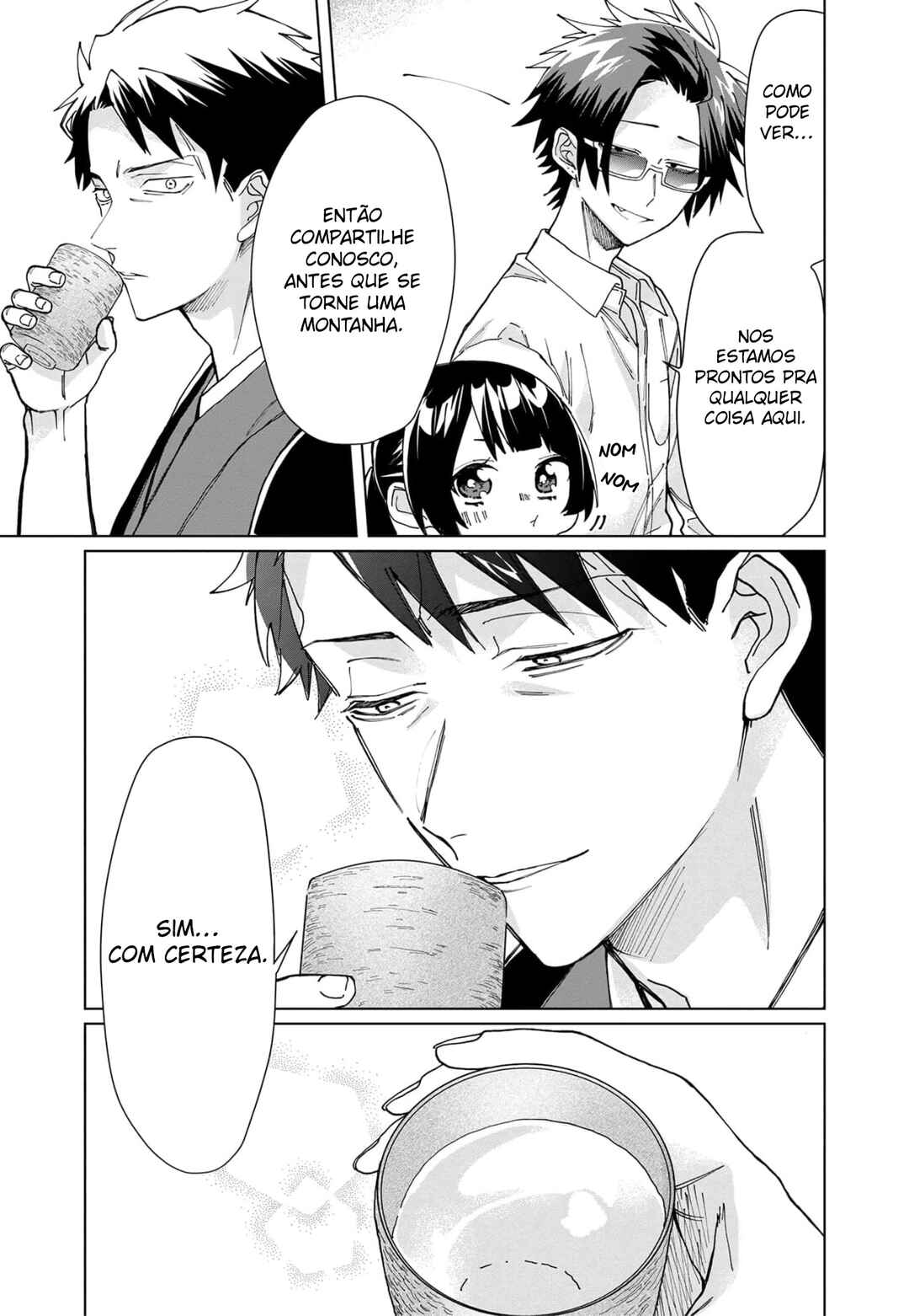 Kumichou Musume to Sewa-gakari capítulo 57 página 12