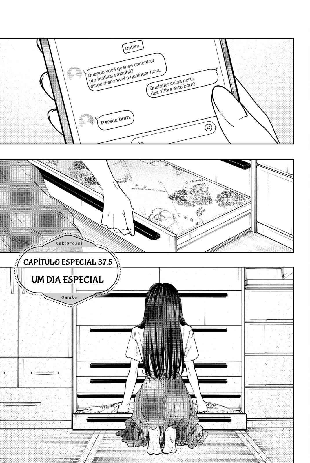 Kaoru Hana Wa Rin To Saku capítulo 37.5 página 1
