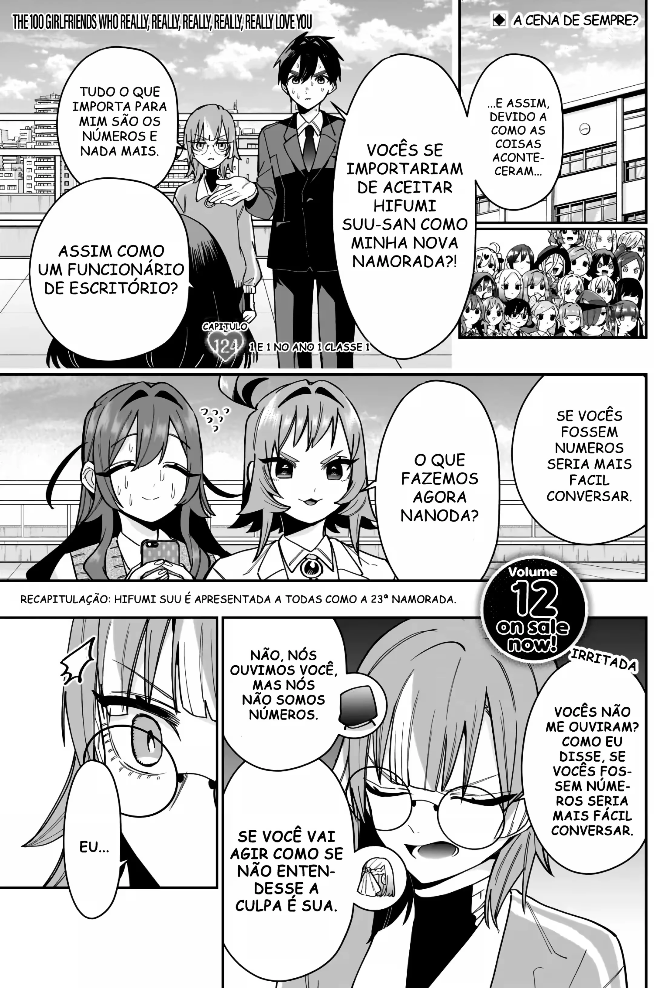 Kimi no Koto ga dai dai dai dai dai suki na 100-nin no Kanojo capítulo 124 página 1