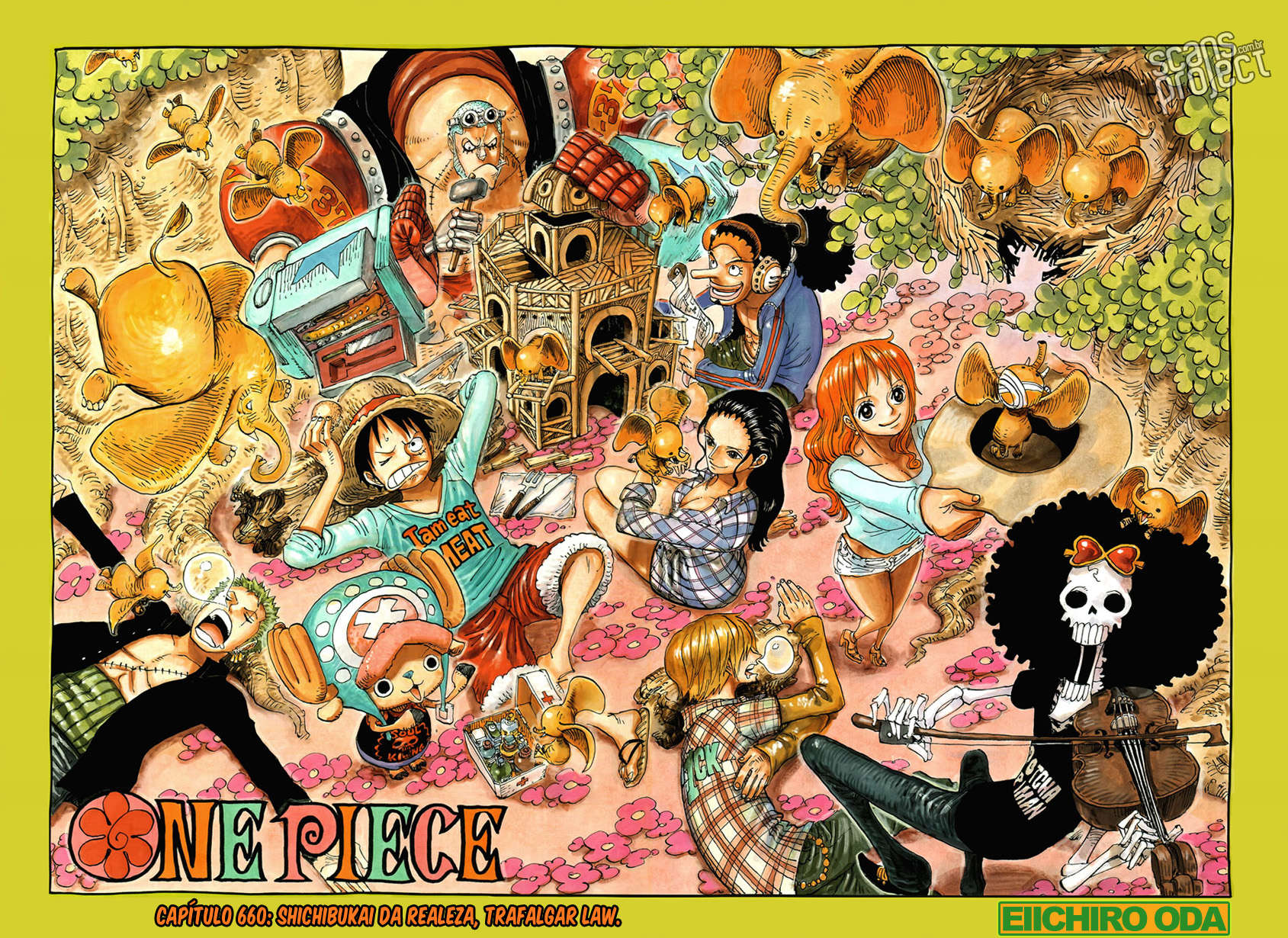 One Piece capítulo 660 página 3