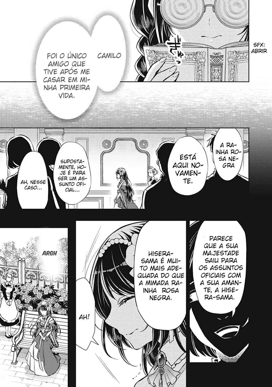 Dantoudai ni Kieta Densetsu no Akujo, Nidome no Jinsei de wa Gariben Jimi Megane ni Natte Heion wo Nozomu capítulo 1.2 página 8