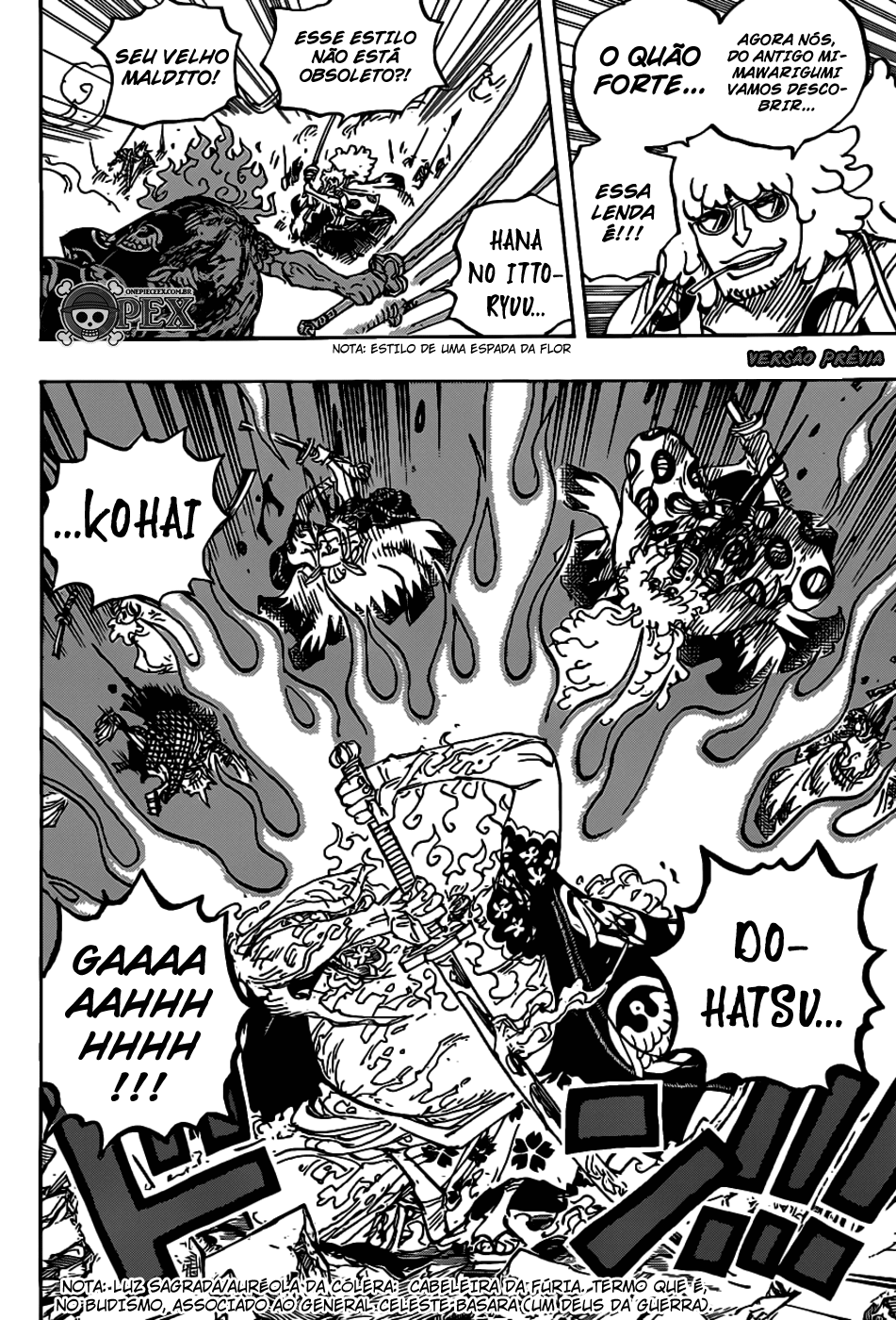 One Piece capítulo 1006 página 12