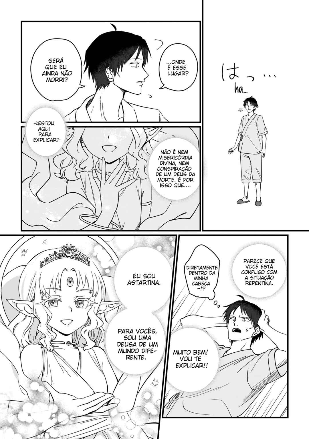 Koke kara Hajimaru Isekai Life capítulo 1 página 6