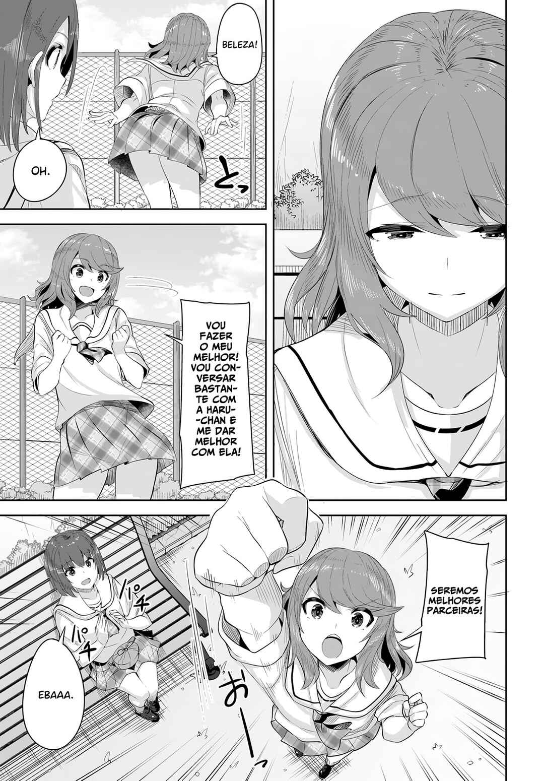 Tenkousaki no Seiso Karen na Bishoujo ga, Mukashi Danshi to Omotte Issho ni Asonda Osananajimi datta Ken capítulo 8 página 9