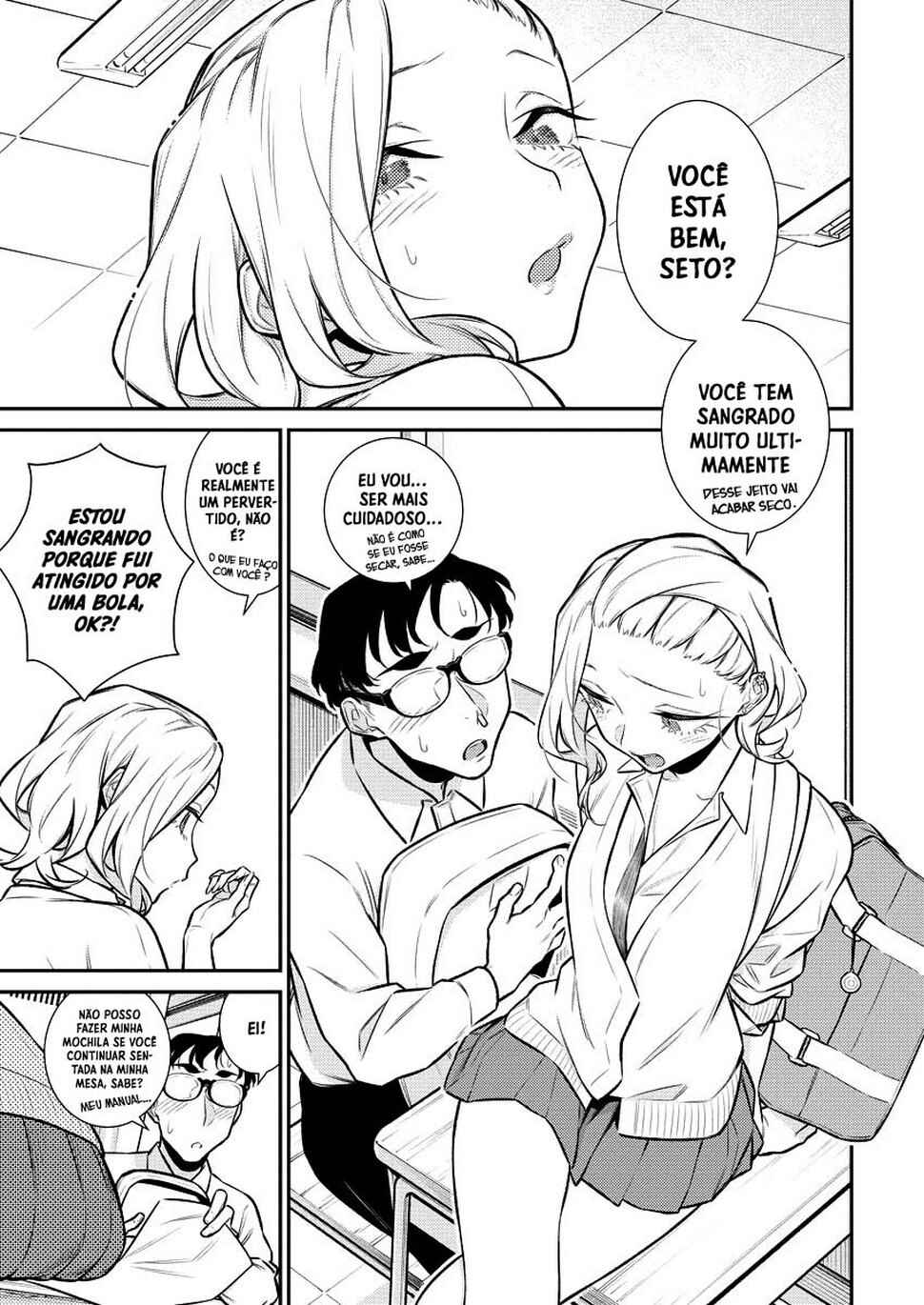 Yancha Gal no Anjou-san capítulo 147 página 8