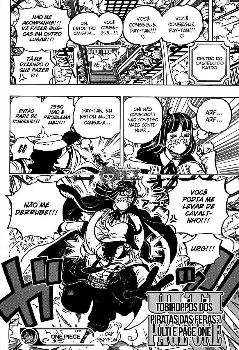 One Piece capítulo 982 página 16