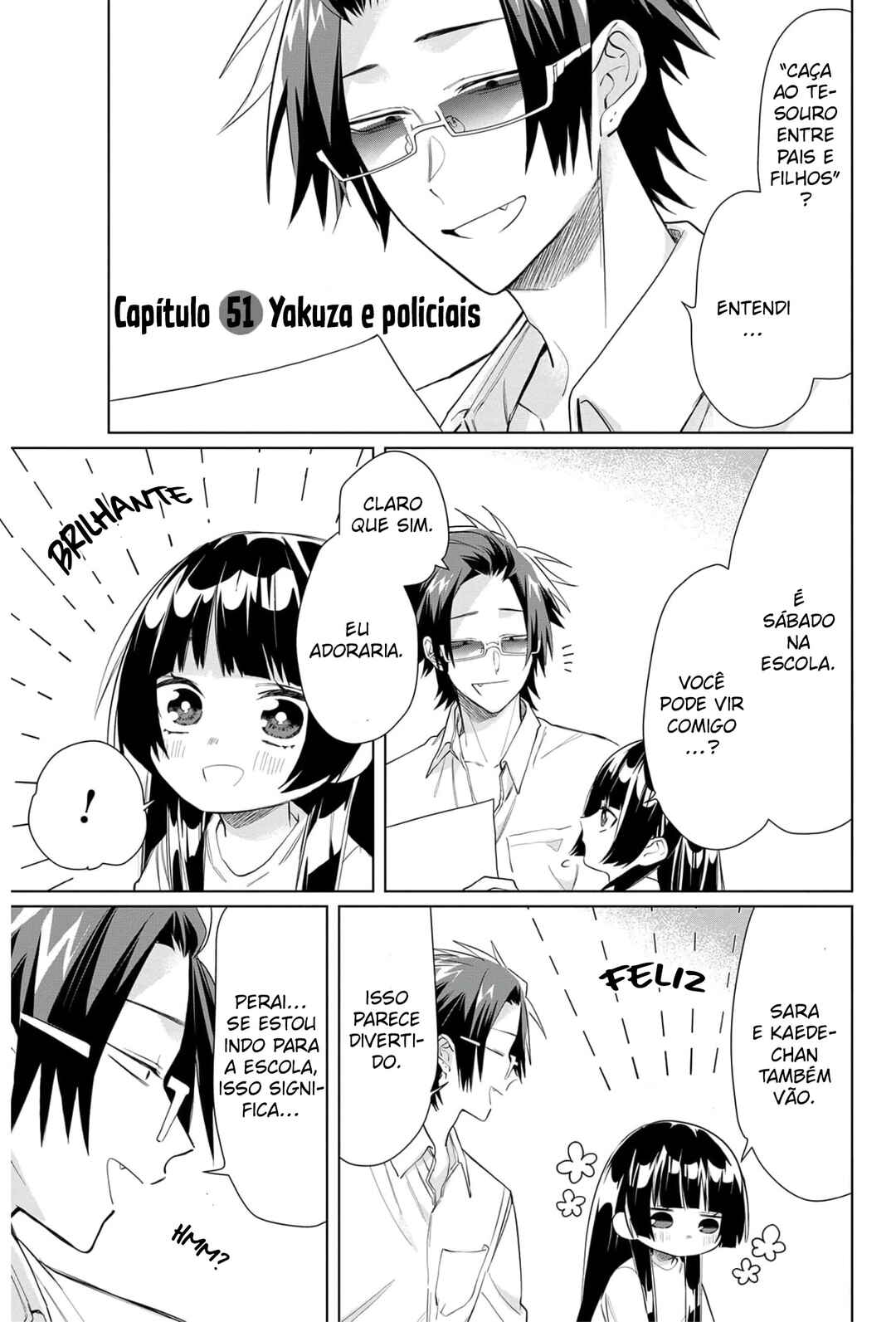 Kumichou Musume to Sewa-gakari capítulo 51 página 2