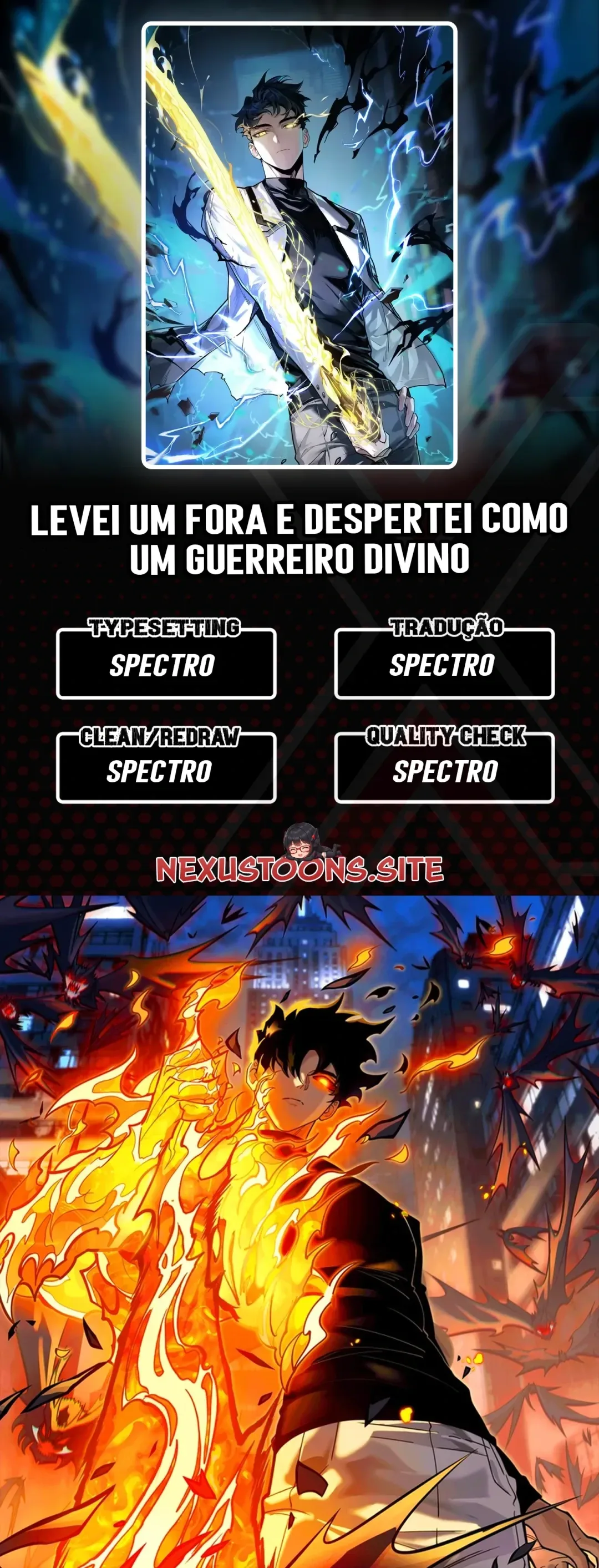 Levei Um Fora E Despertei Como Um Guerreiro Divino capítulo 46 página 1