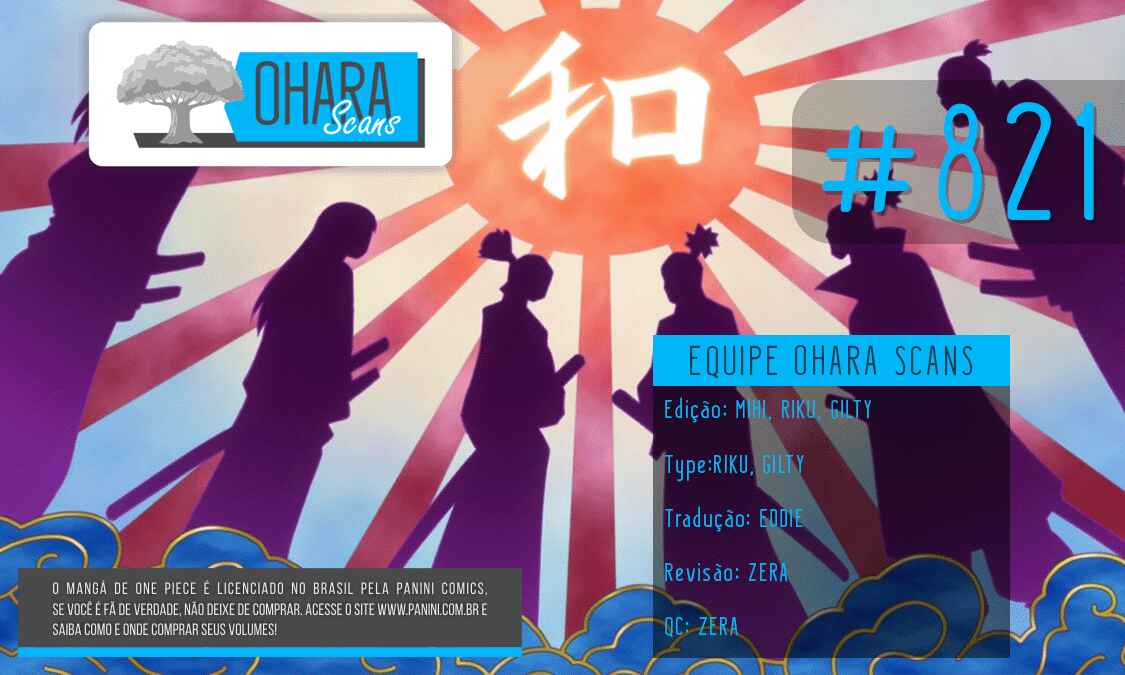 One Piece capítulo 821 página 1