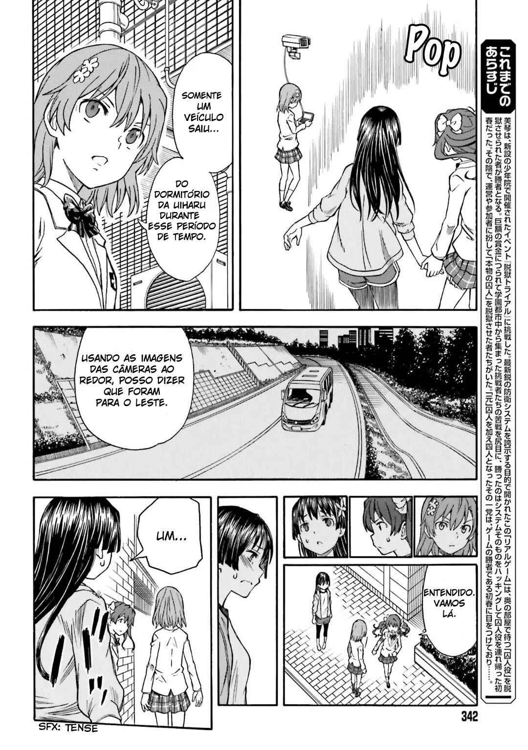 Toaru Majutsu no Index Gaiden: Toaru Kagaku no Railgun capítulo 108 página 2