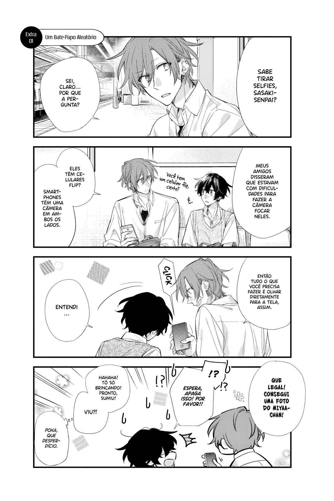 Sasaki to Miyano capítulo 42.5 página 8