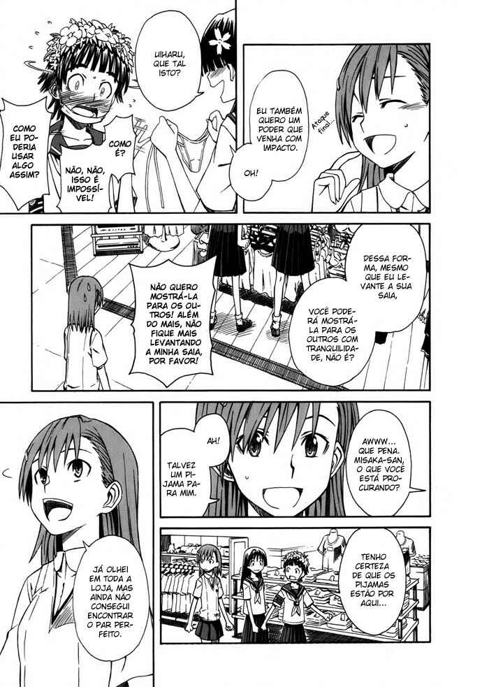 Toaru Majutsu no Index Gaiden: Toaru Kagaku no Railgun capítulo 5.18 página 3