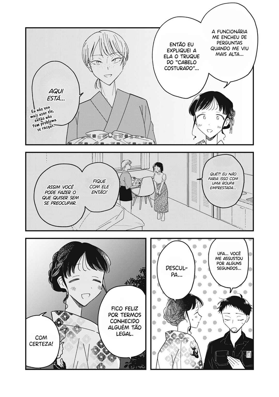 Yachiru-san wa Homeru to Nobiru capítulo 13.2 página 6