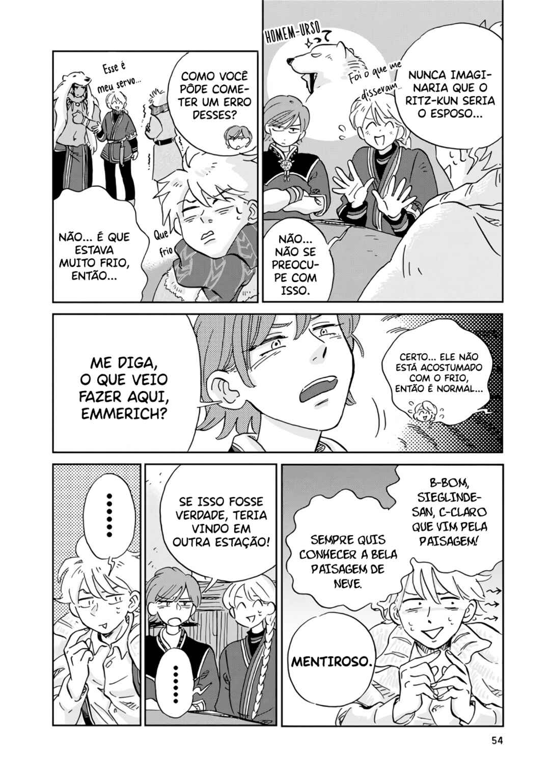 Hokuo Kizoku to Moukinzuma no Yukiguni Karigurashi capítulo 14 página 7