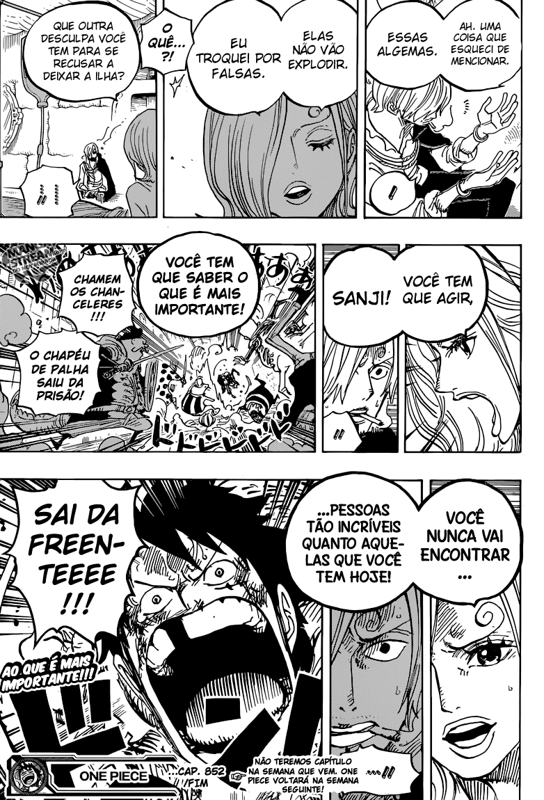One Piece capítulo 852 página 18