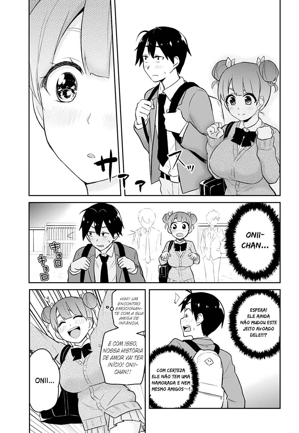 Hajimete no Gal capítulo 28 página 10