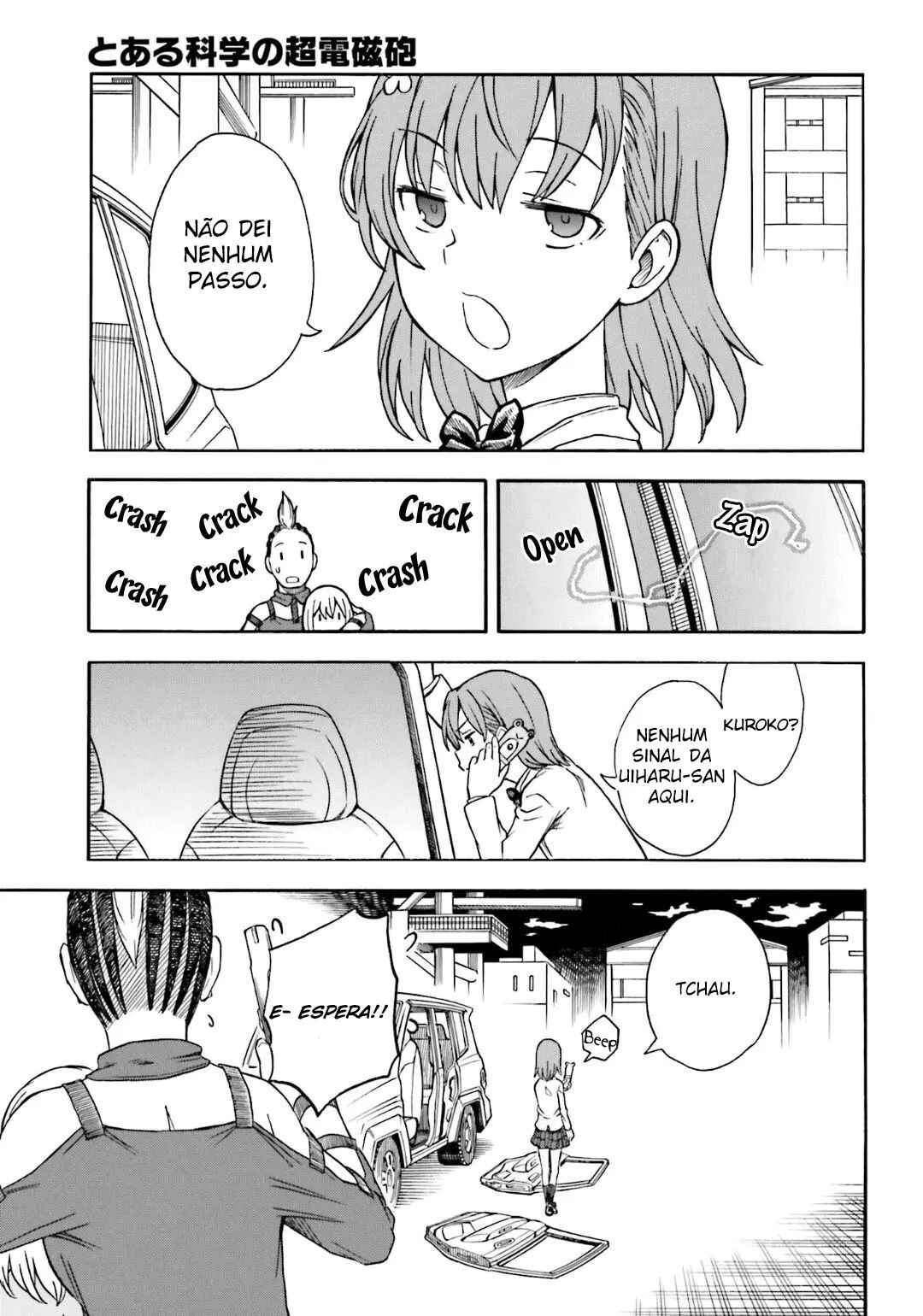 Toaru Majutsu no Index Gaiden: Toaru Kagaku no Railgun capítulo 109 página 5