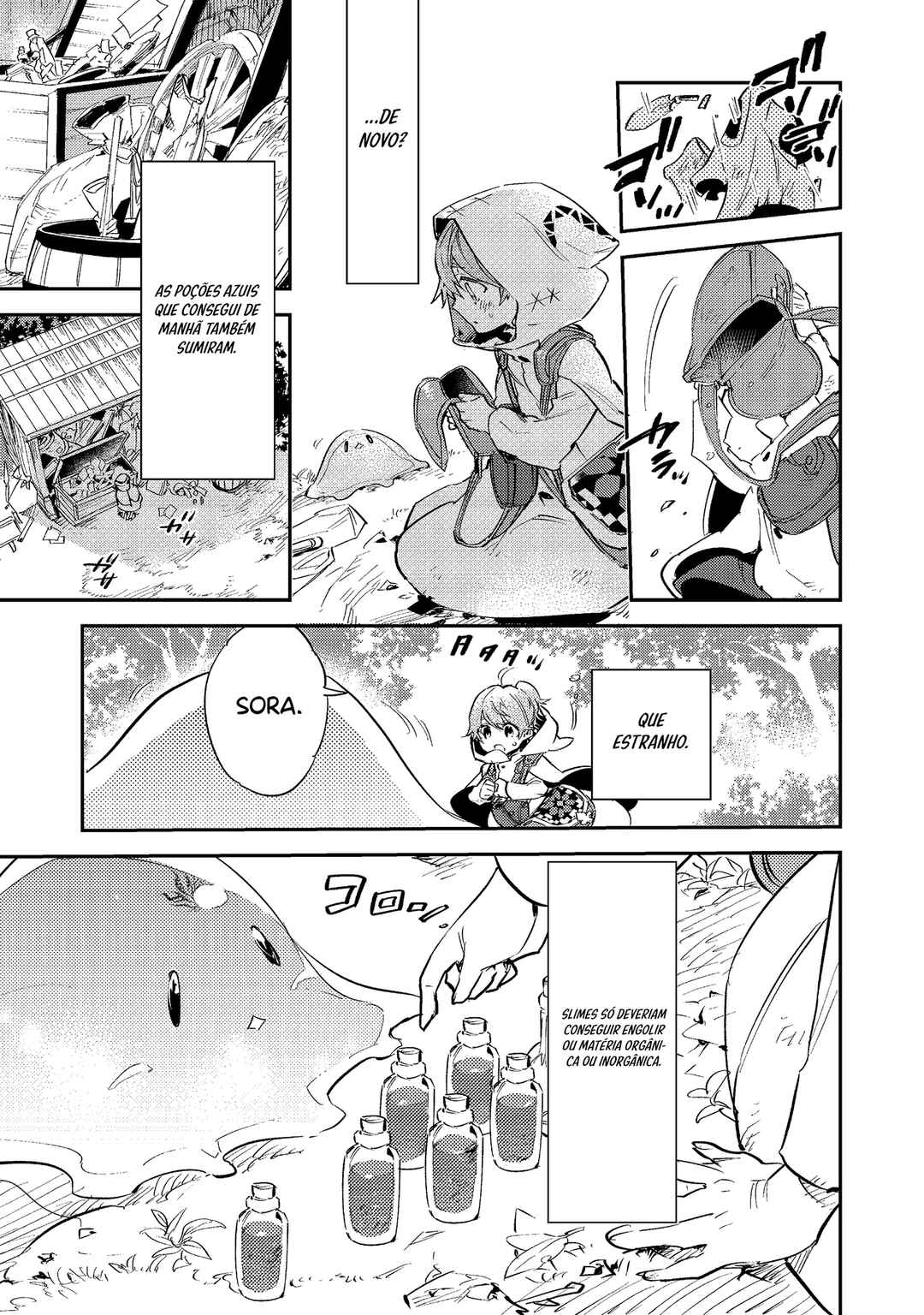 Saijaku Tamer wa Gomi Hiroi no Tabi wo Hajimemashita. @COMIC capítulo 3.1 página 8