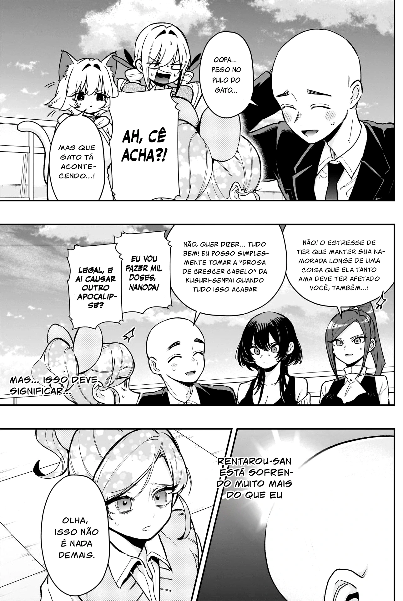 Kimi no Koto ga dai dai dai dai dai suki na 100-nin no Kanojo capítulo 190 página 11
