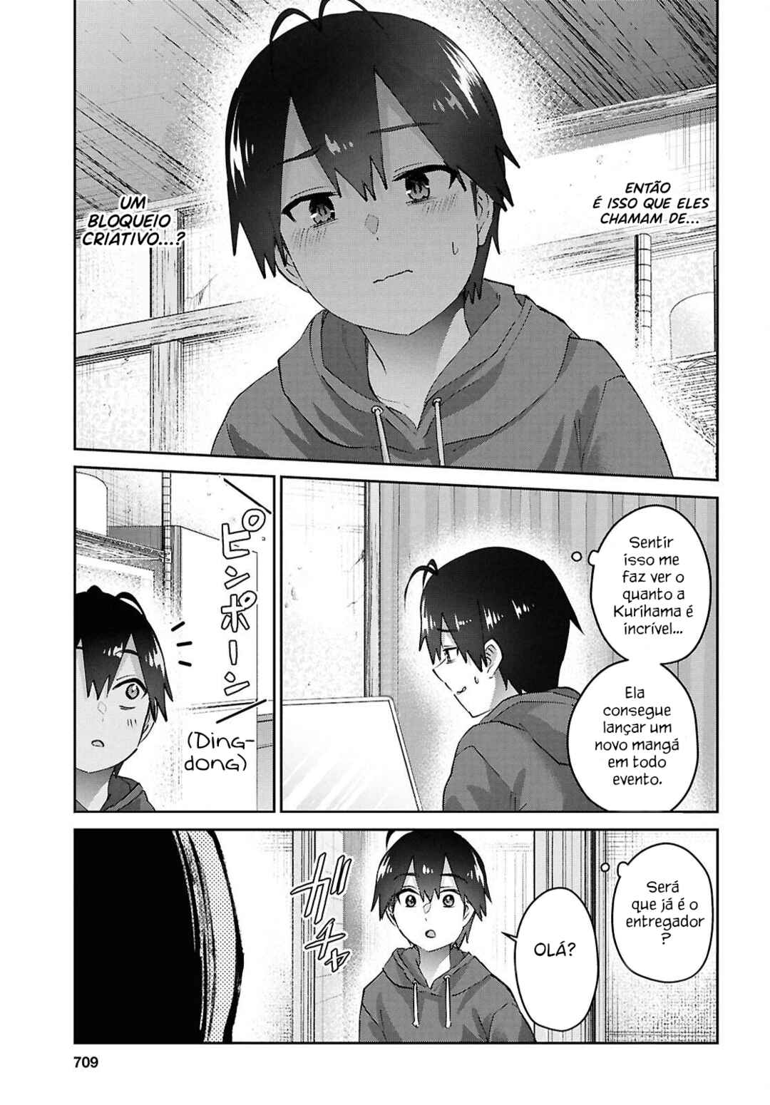 Hajimete no Gal capítulo 182 página 8