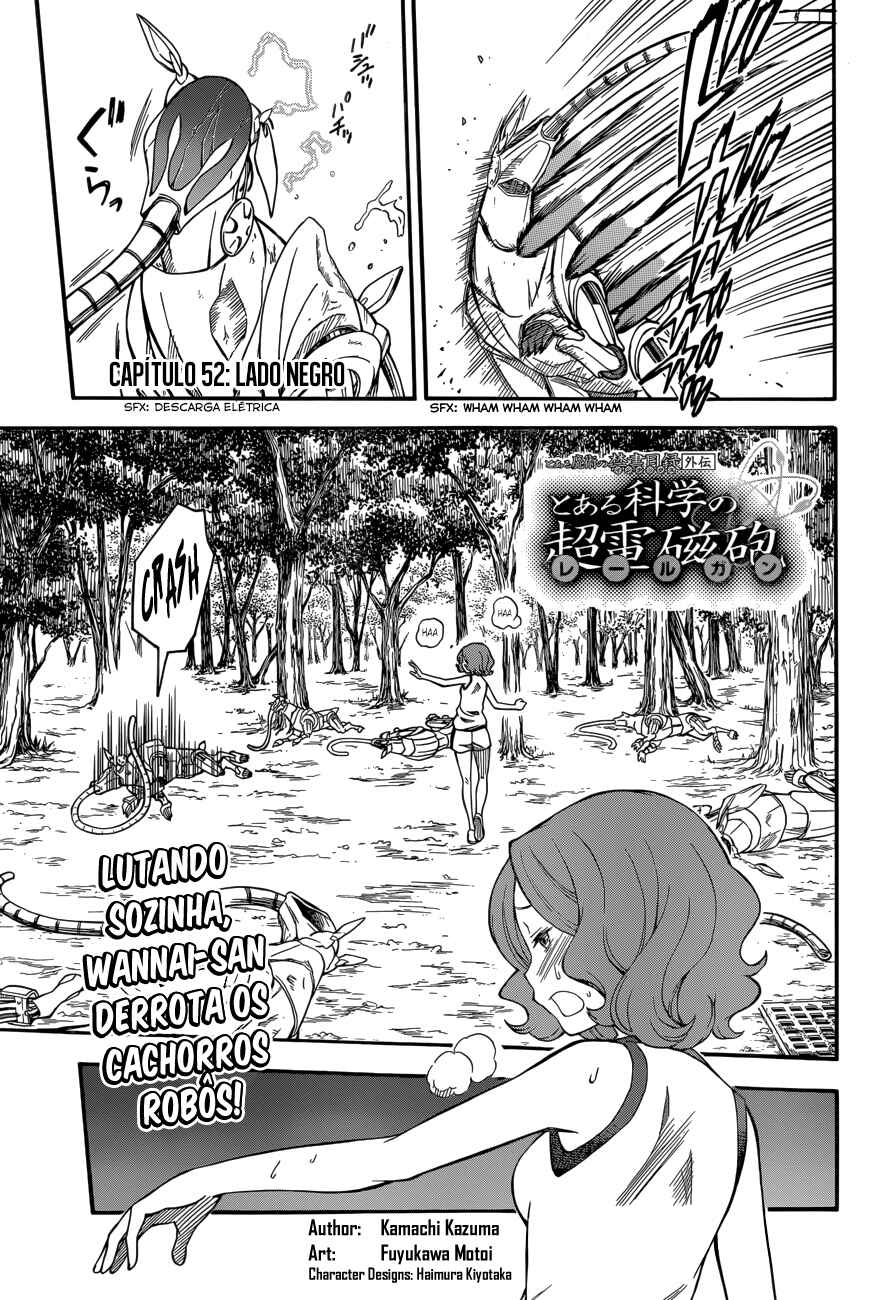 Toaru Majutsu no Index Gaiden: Toaru Kagaku no Railgun capítulo 52 página 1