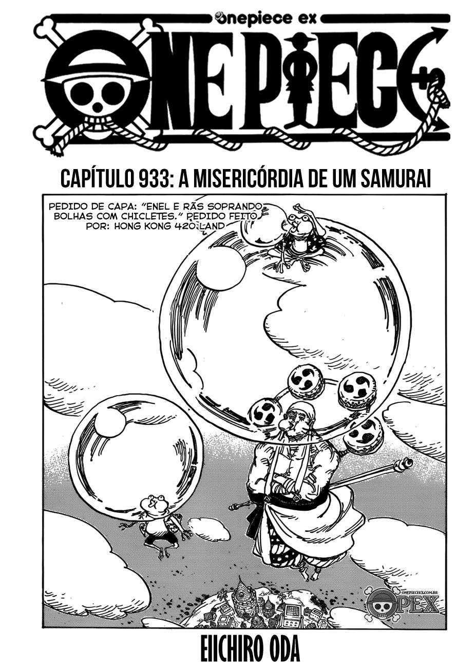One Piece capítulo 933 página 1
