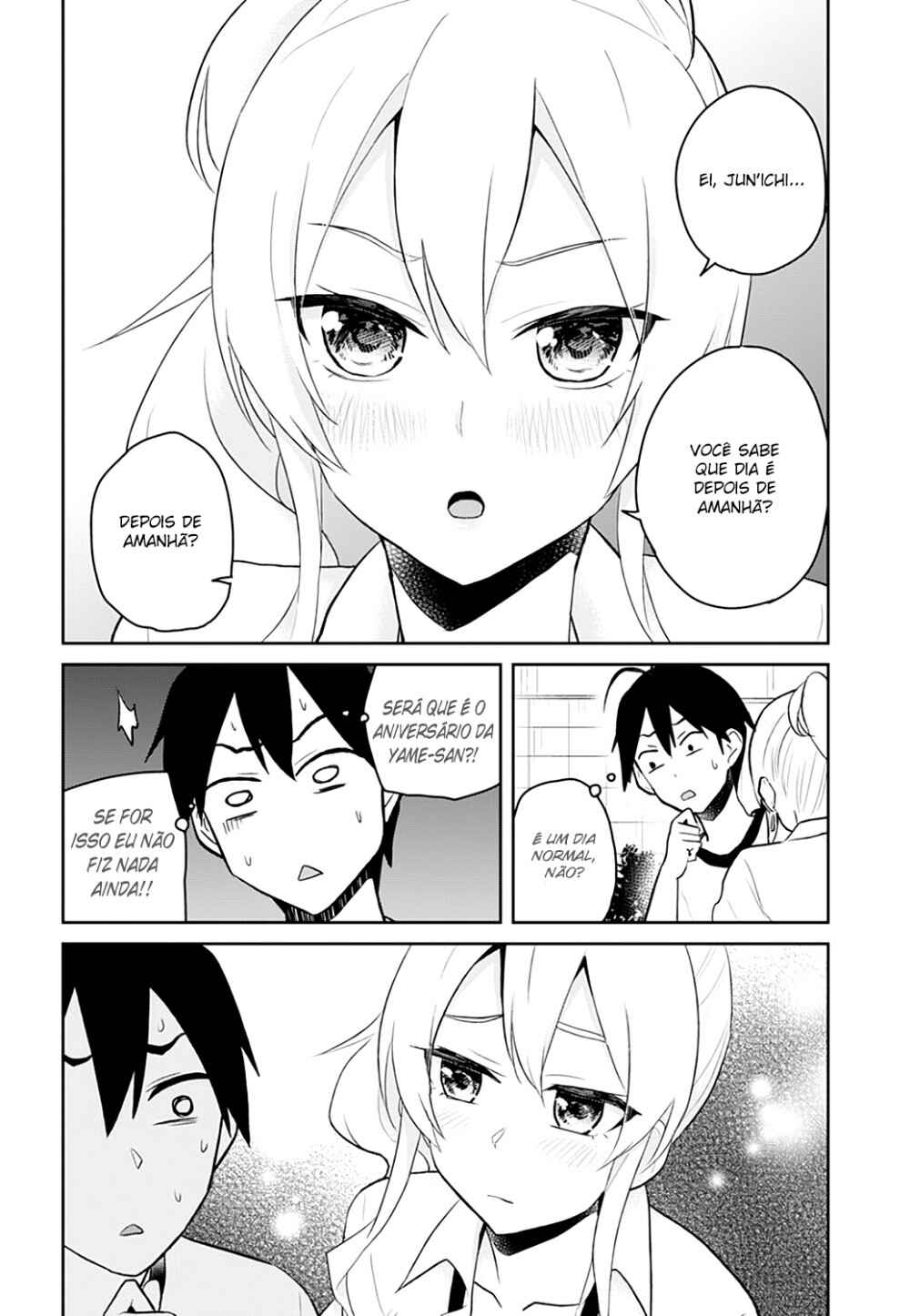 Hajimete no Gal capítulo 33 página 13